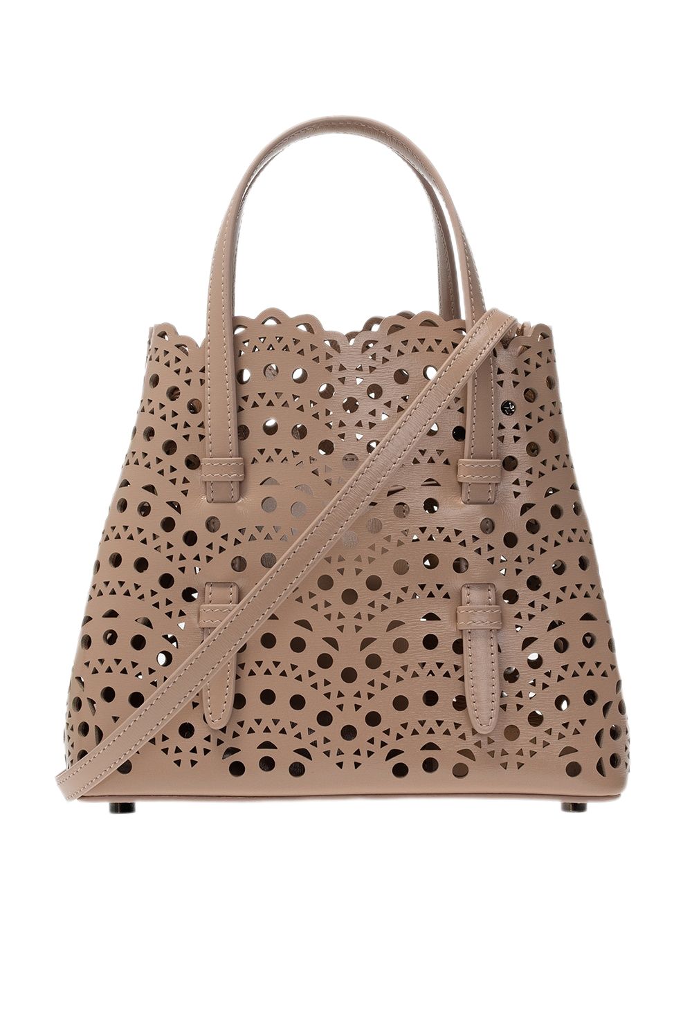 ALAIA Wave Calfskin Mini Handbag