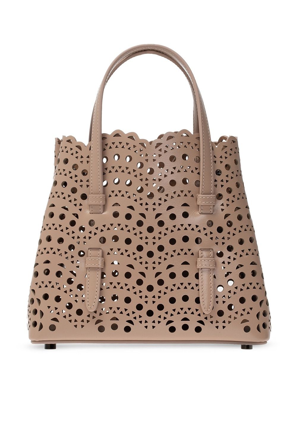 ALAIA Wave Calfskin Mini Handbag