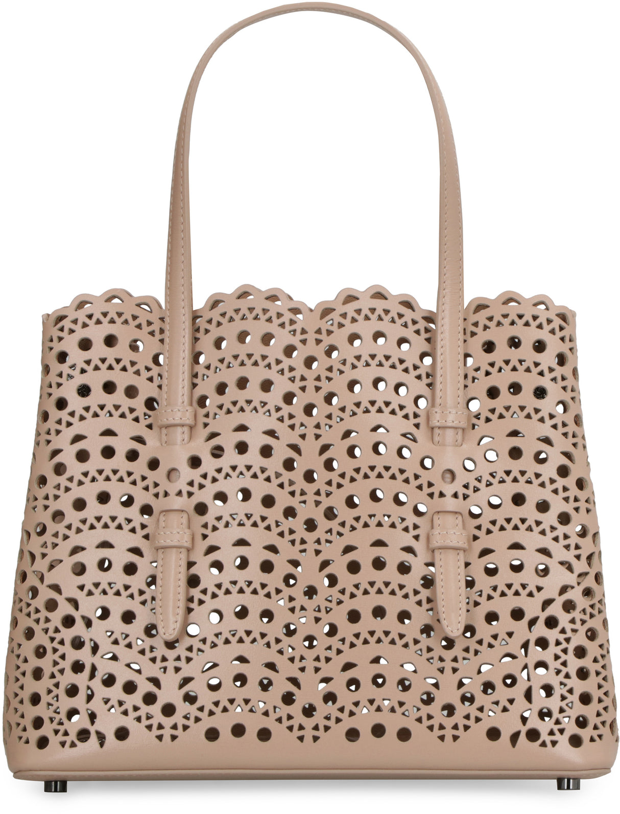 ALAIA Mini Leather Tote Bag - 25CM