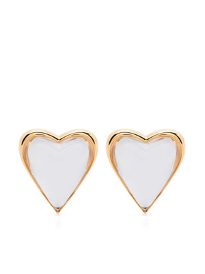 ALAIA Le Coeur Bombe earrings