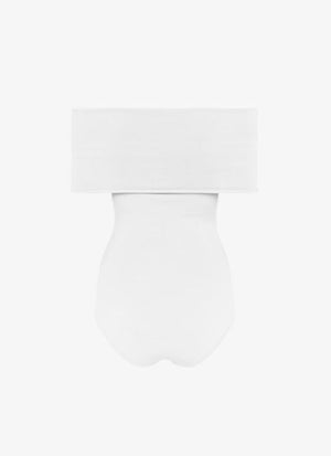 ALAIA Off-Shoulder White Body for Women (SS24)