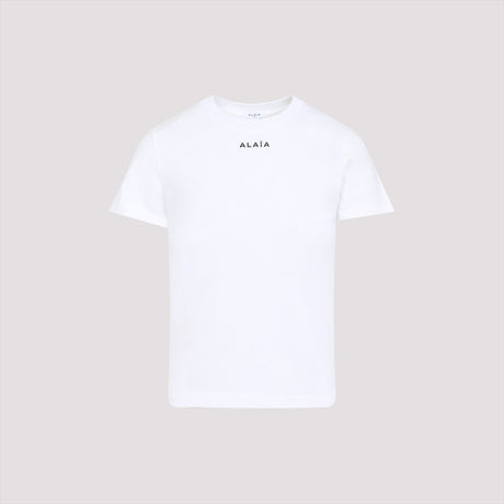 ALAIA Timeless White T-Shirt for Women