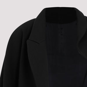 ALAIA Sleek and Chic Black Half Jacket for Women