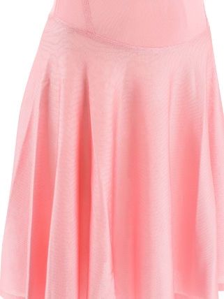 ALAIA Pink Flared Sleeveless Dress for Women - SS24 Collection