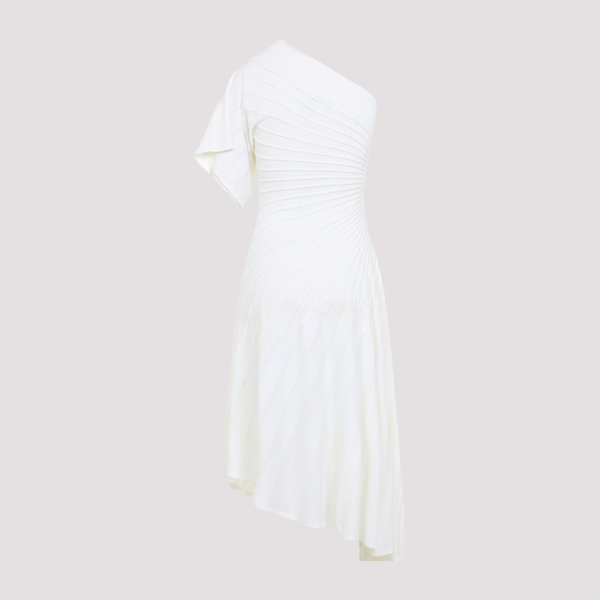 ALAIA Asymmetrical Ray Mini Dress