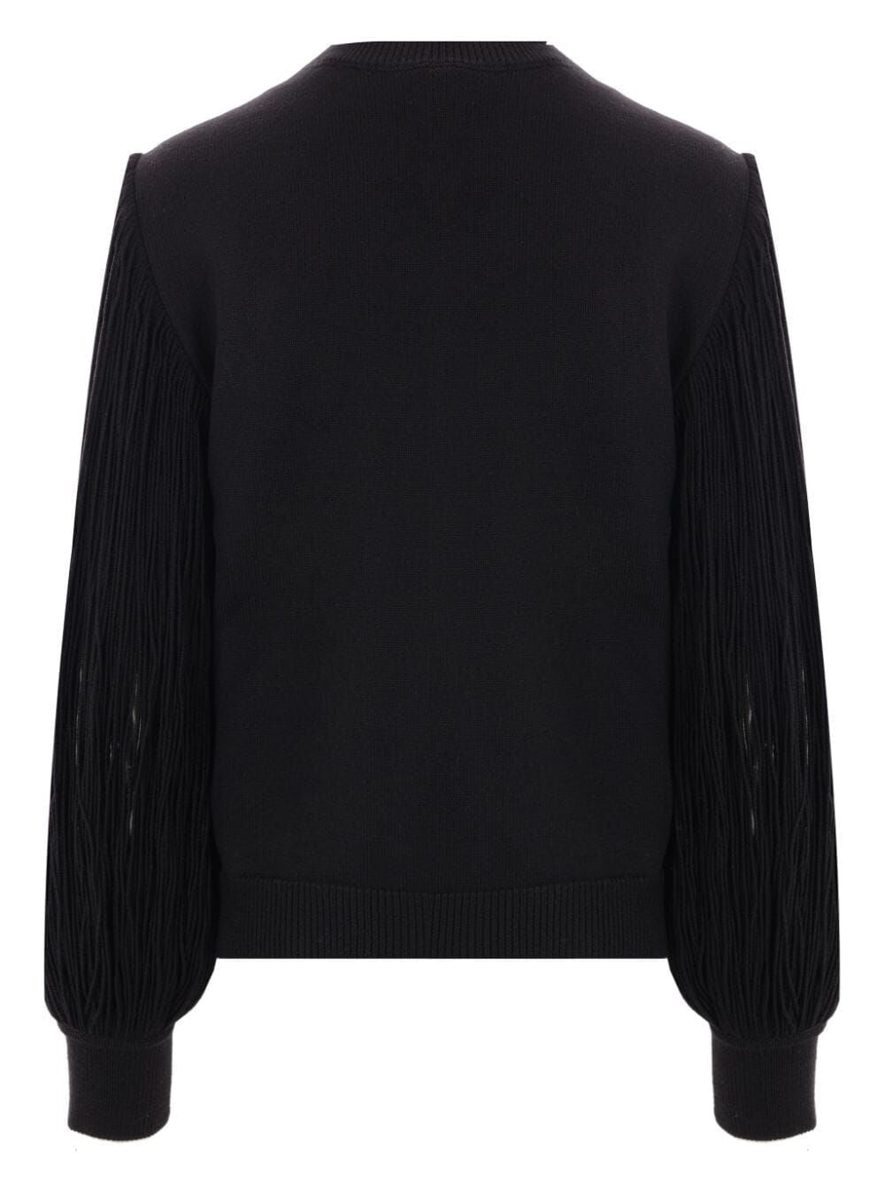 ALAIA Fringed Sleeve Jumper for Women - FW24