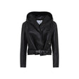 ALAIA Hooded Biker Jacket for Women