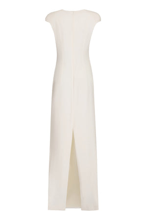 TOM FORD Elegant White Silk Georgette Dress for Women