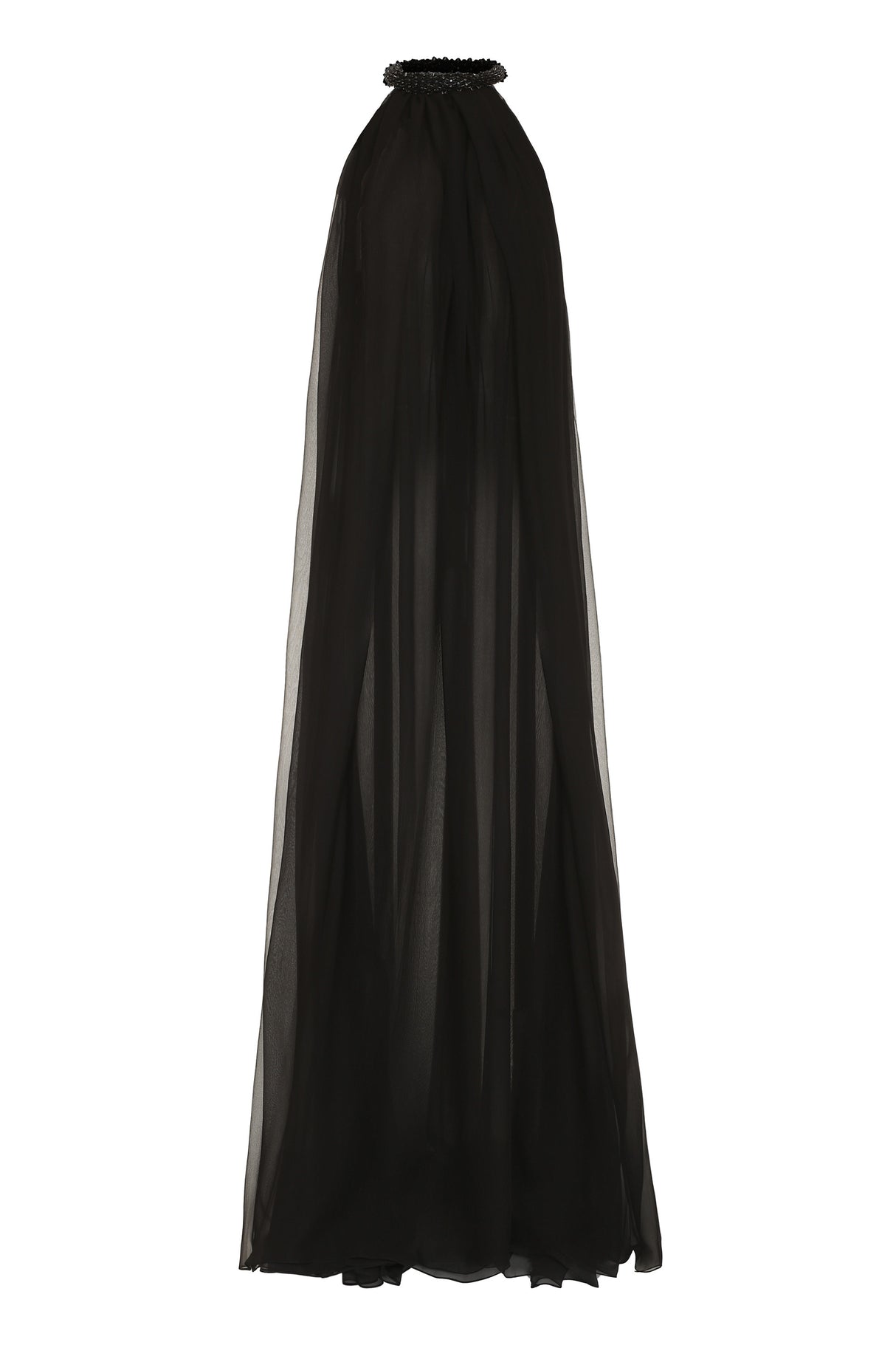 TOM FORD Elegant Black Silk Maxi Dress for Women