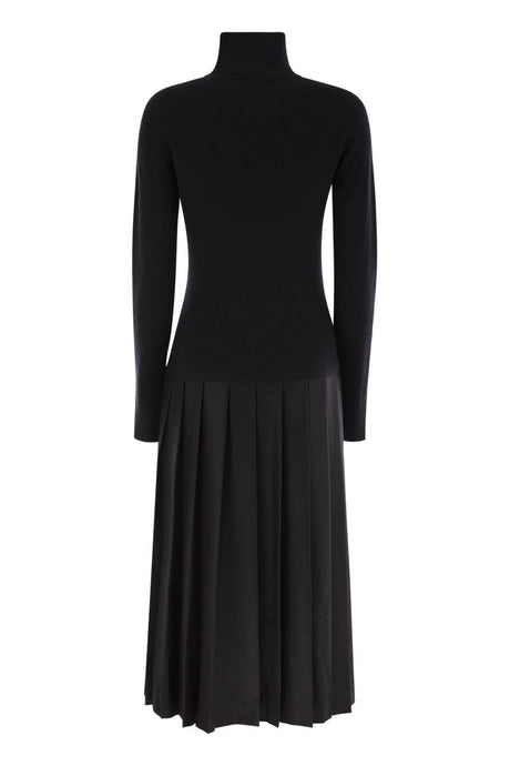 FABIANA FILIPPI Wool-Blend Pleated Dress