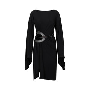 TOM FORD Stylish Black Asymmetric Dress for Women from FW23 Collection