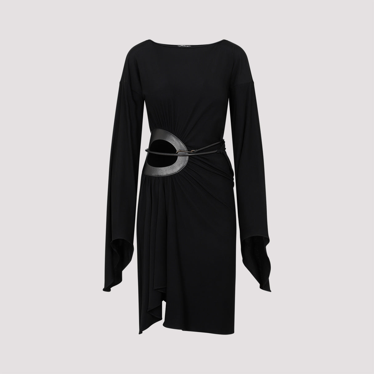 TOM FORD Stylish Black Asymmetric Dress for Women from FW23 Collection