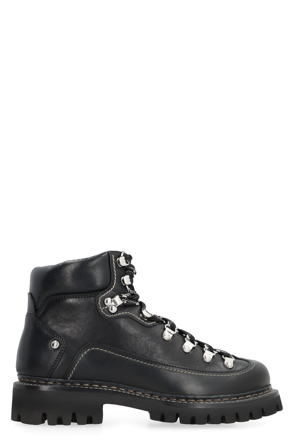 DSQUARED2 Stylish Canadian Lace-Up Leather Boots for Men