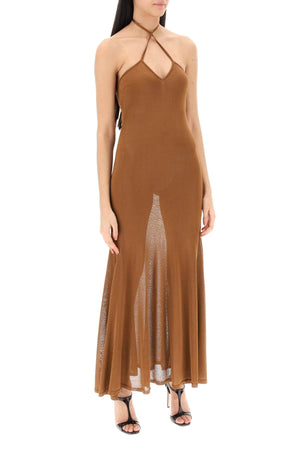 Elegant Women's Knit Maxi Dress - SS24 Collection