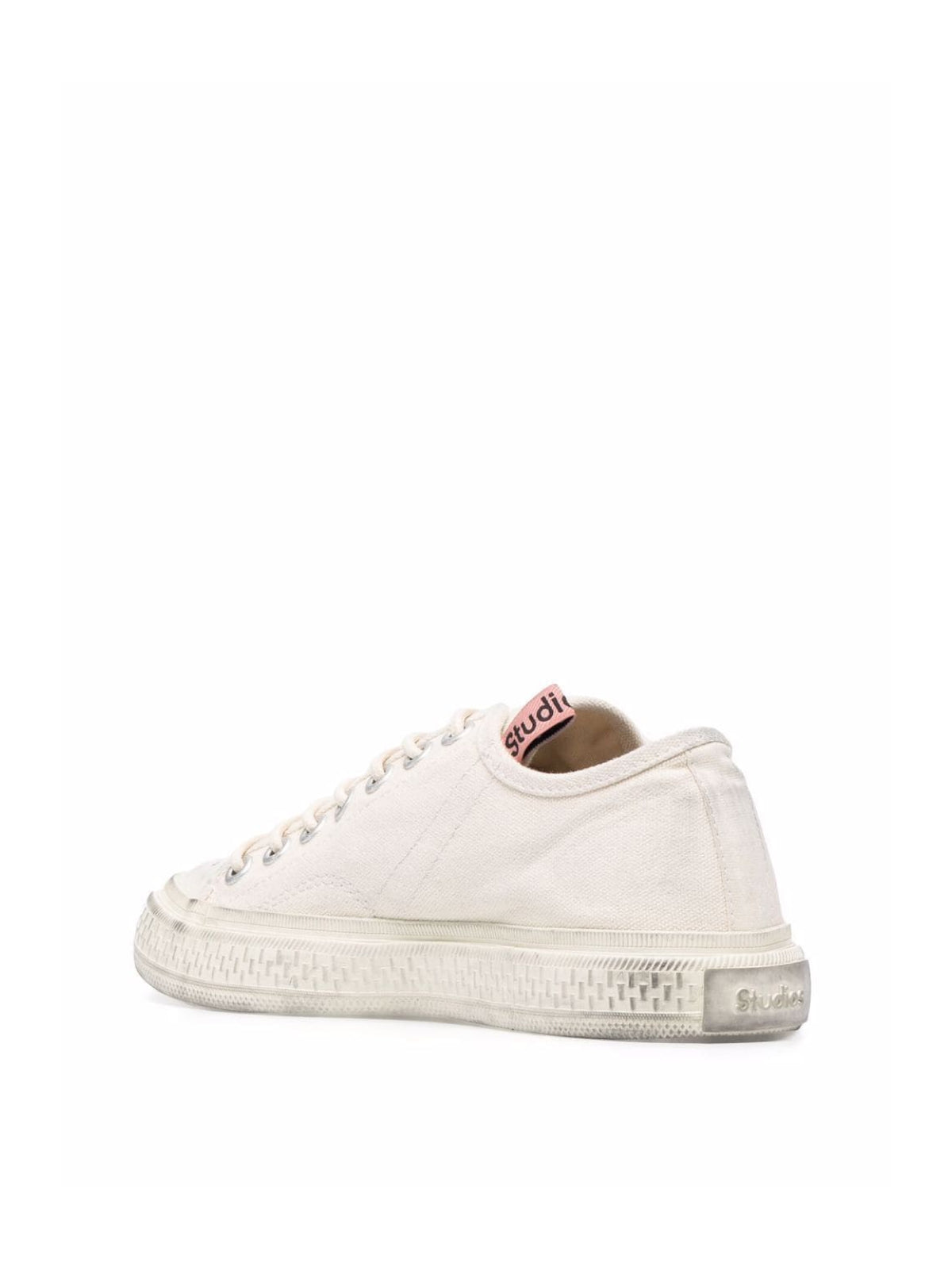 ACNE STUDIOS Women's Off-White Ballow Tumbled Sneakers