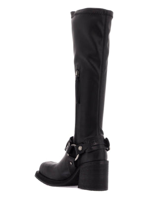 ACNE STUDIOS Biker-Style Buckle Boots for Women