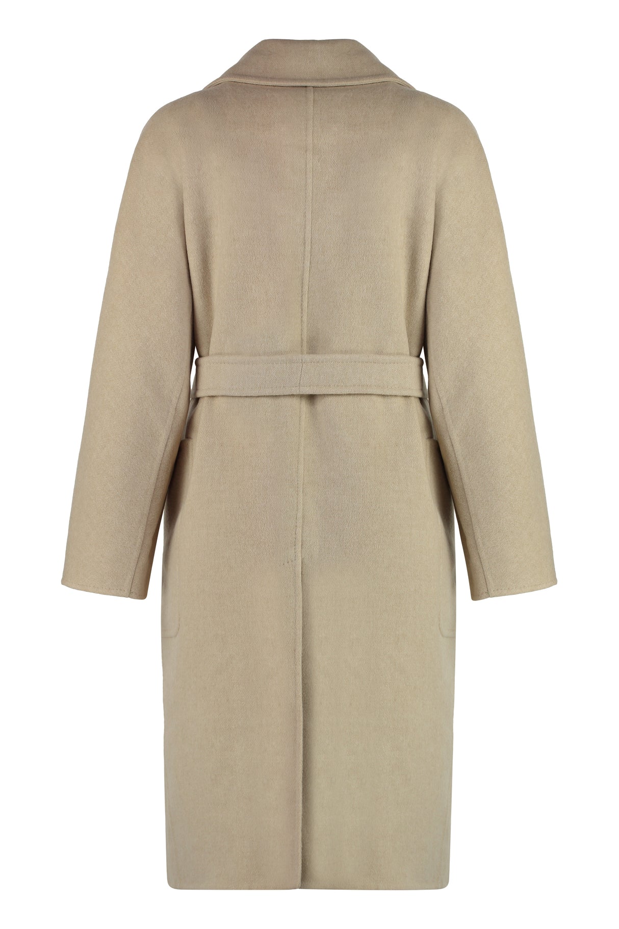 MAX MARA Elegant Wool Jacket with Coordinated Belt