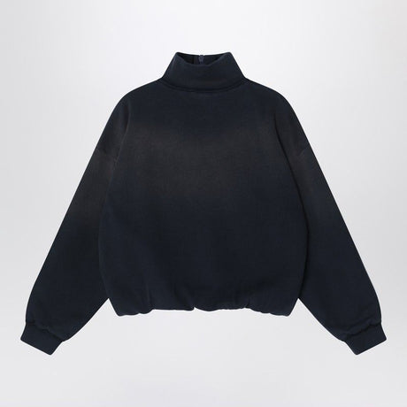 ACNE STUDIOS Vintage-Effect Oversized Sweatshirt with Logo