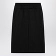 MAX MARA SPORTMAX Chic Black Wool Midi Skirt for Women