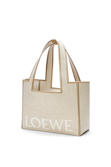 LOEWE Chic Medium Ecru Tote