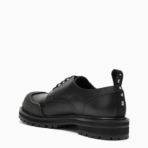 MARNI Contemporary Black Derby Shoes