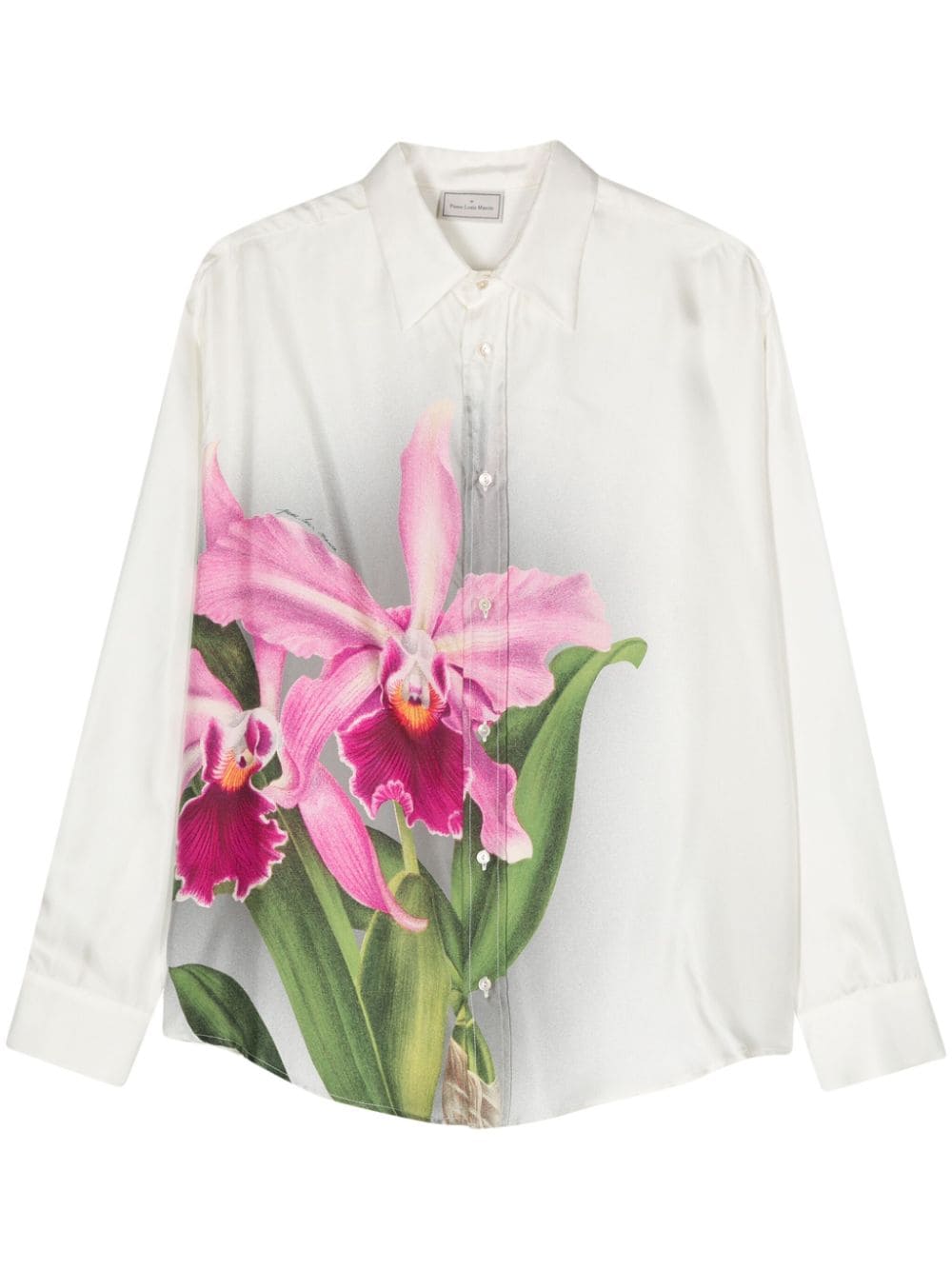 PIERRE LOUIS MASCIA Floral Print Silk Shirt for Women - SS24