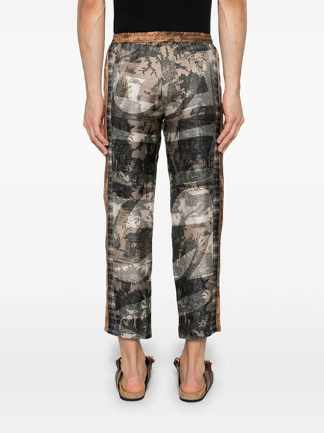 PIERRE LOUIS MASCIA Trendy Mini Silk Trousers for Women