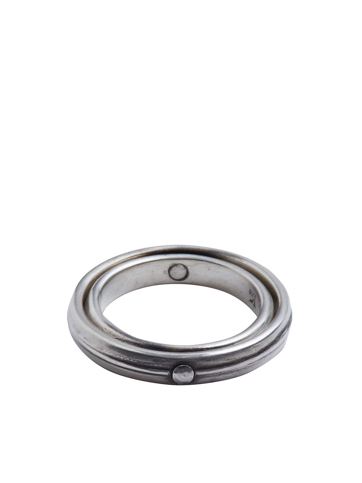 WERKSTATT:MUNCHEN Sterling Silver Men's Ring - Classic and Timeless