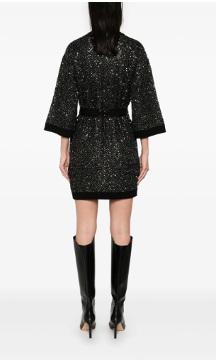 ELISABETTA FRANCHI Chic Knit Dress for Women - FW24 Collection