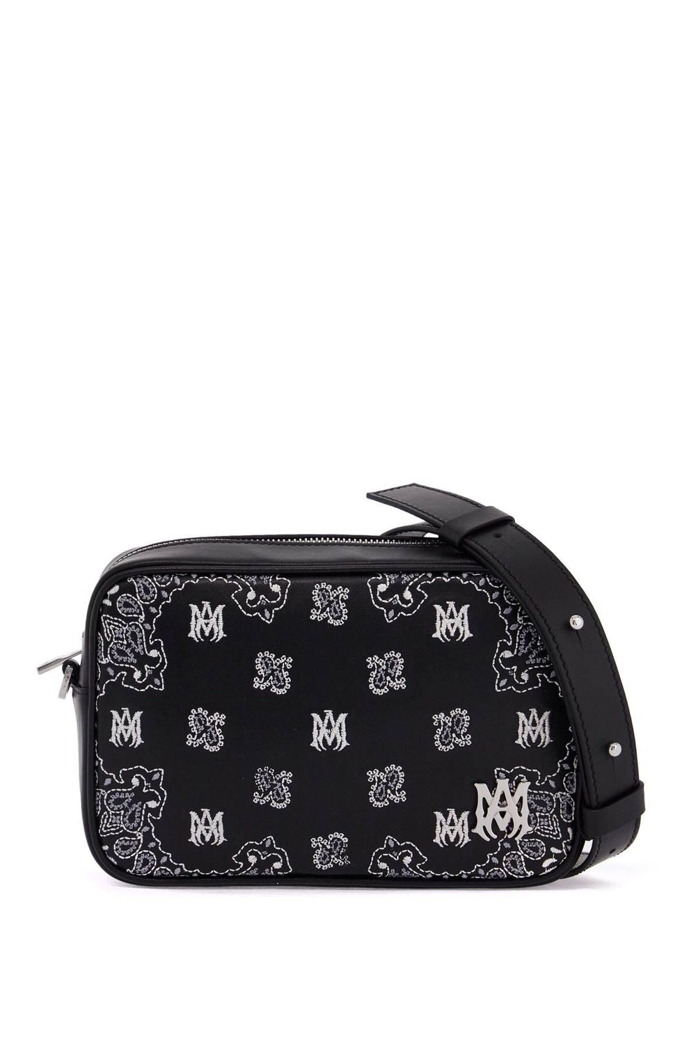 AMIRI Embroidered Bandana Camera Handbag