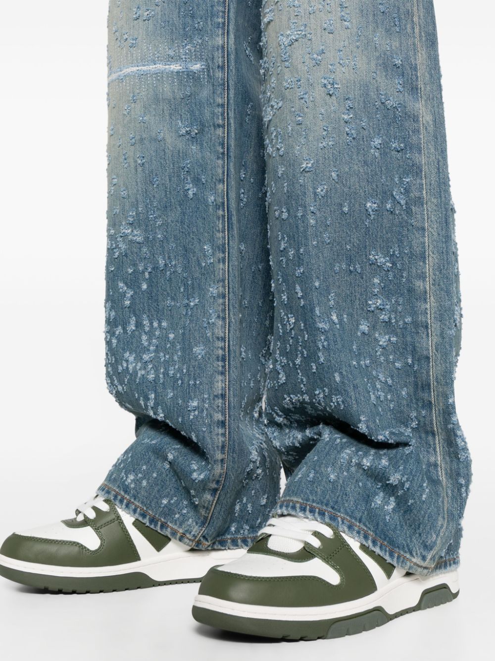 AMIRI Crafted Indigo Baggy Jeans for Men