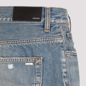 AMIRI Medium-Washed Distressed Jeans for Men