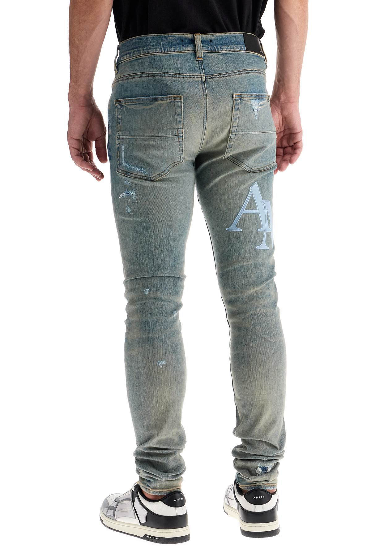 AMIRI Stylish Low-Rise Skinny Fit Jeans for Men