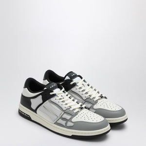 AMIRI Urban Edge Low-Top Leather Sneakers in Black, White & Grey