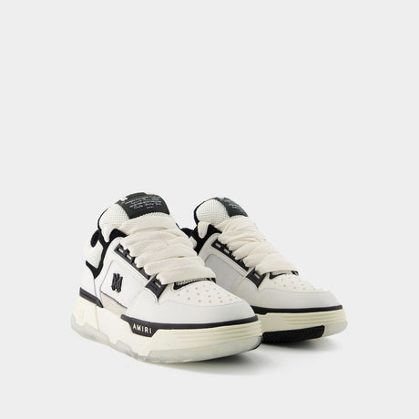 AMIRI Urban Luxe White Leather Sneakers