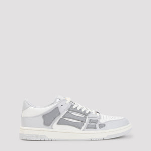 AMIRI Low-Top Skeletal Sneakers in Grey