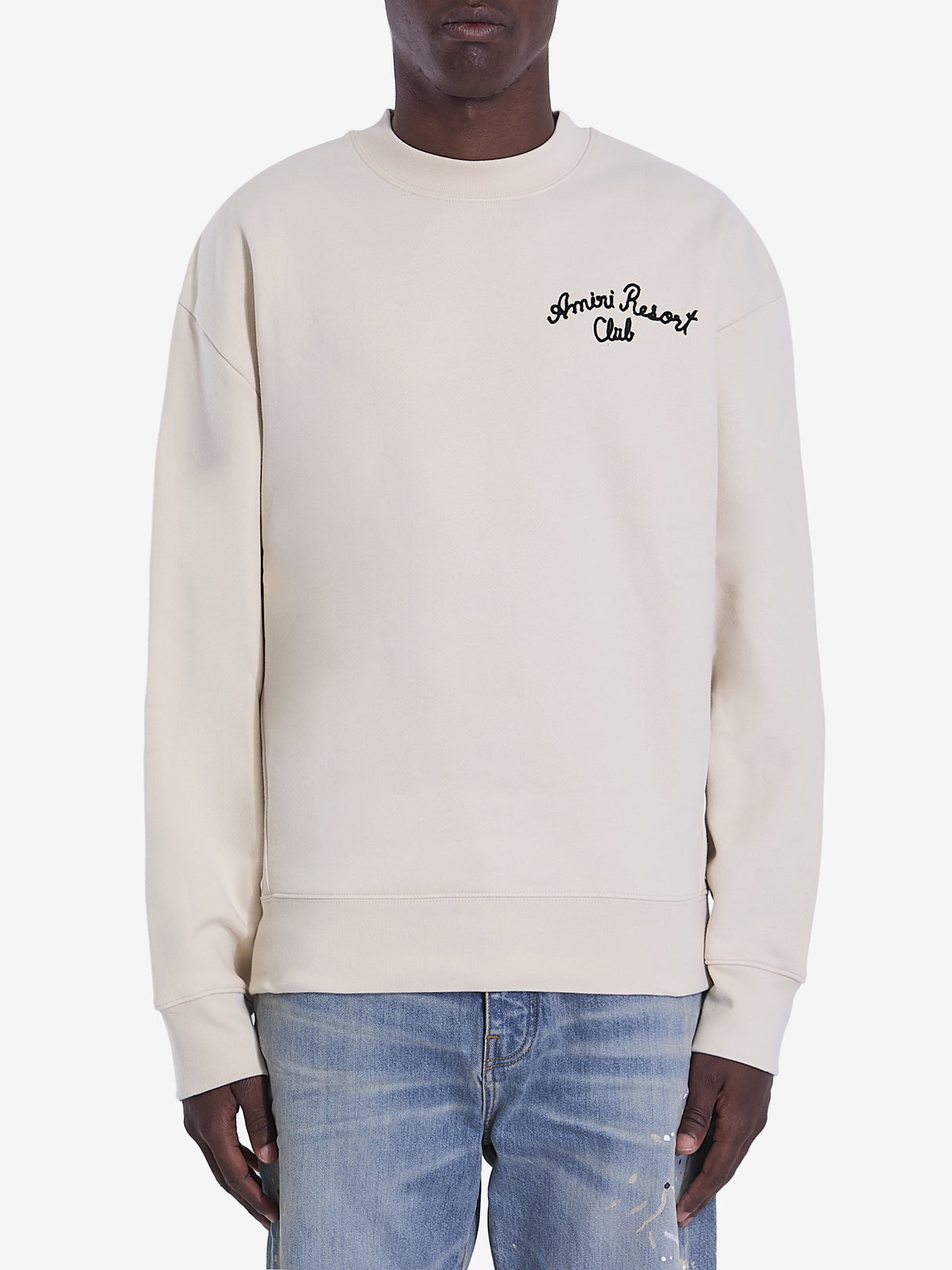 AMIRI Resort Club Crewneck Sweatshirt - Men's Regular Fit