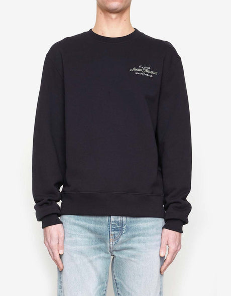 AMIRI Theatre Crewneck Sweatshirt for Men