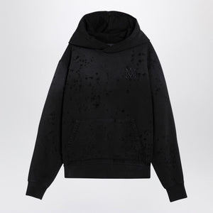 Áo hoodie đen phong cách đô thị