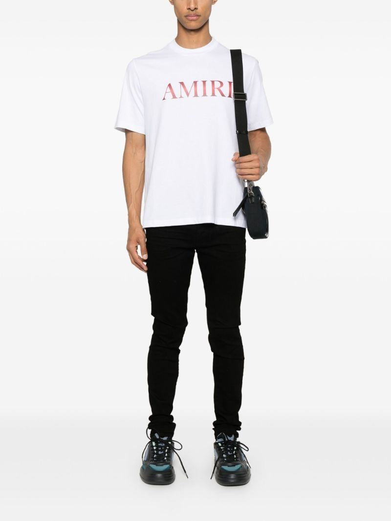 AMIRI Men's Red Gradient T-Shirt for FW24