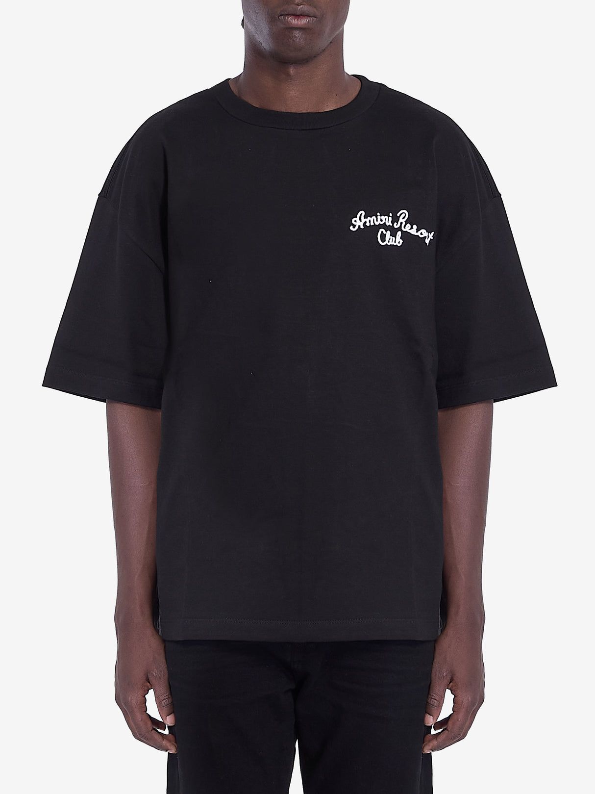 AMIRI Resort Club Short Sleeve Crewneck T-Shirt