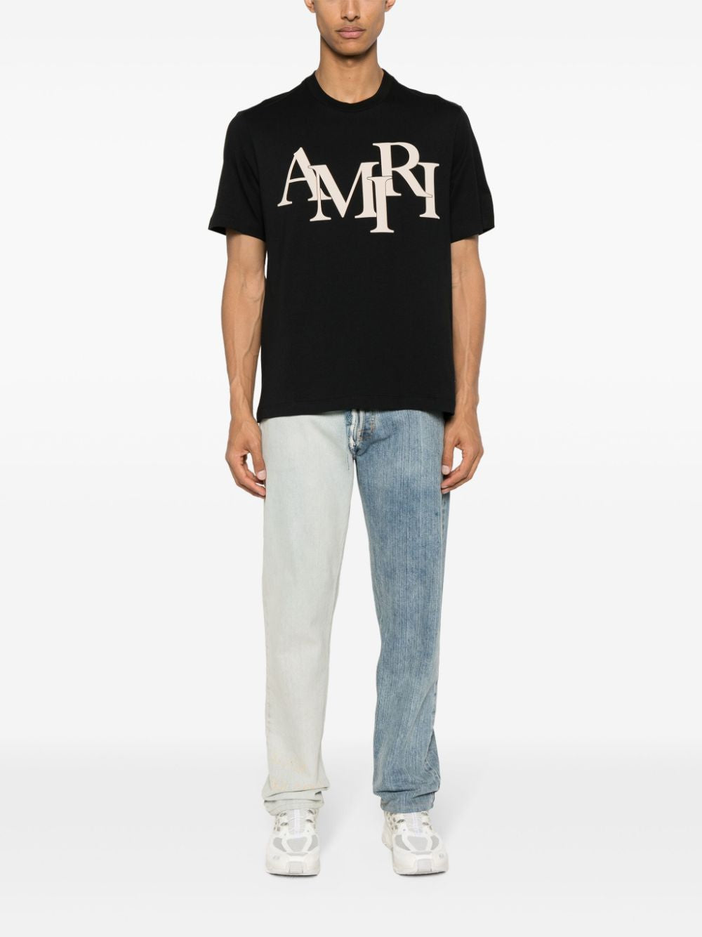 AMIRI Staggered Graphic Tee for Men - FW24 Collection