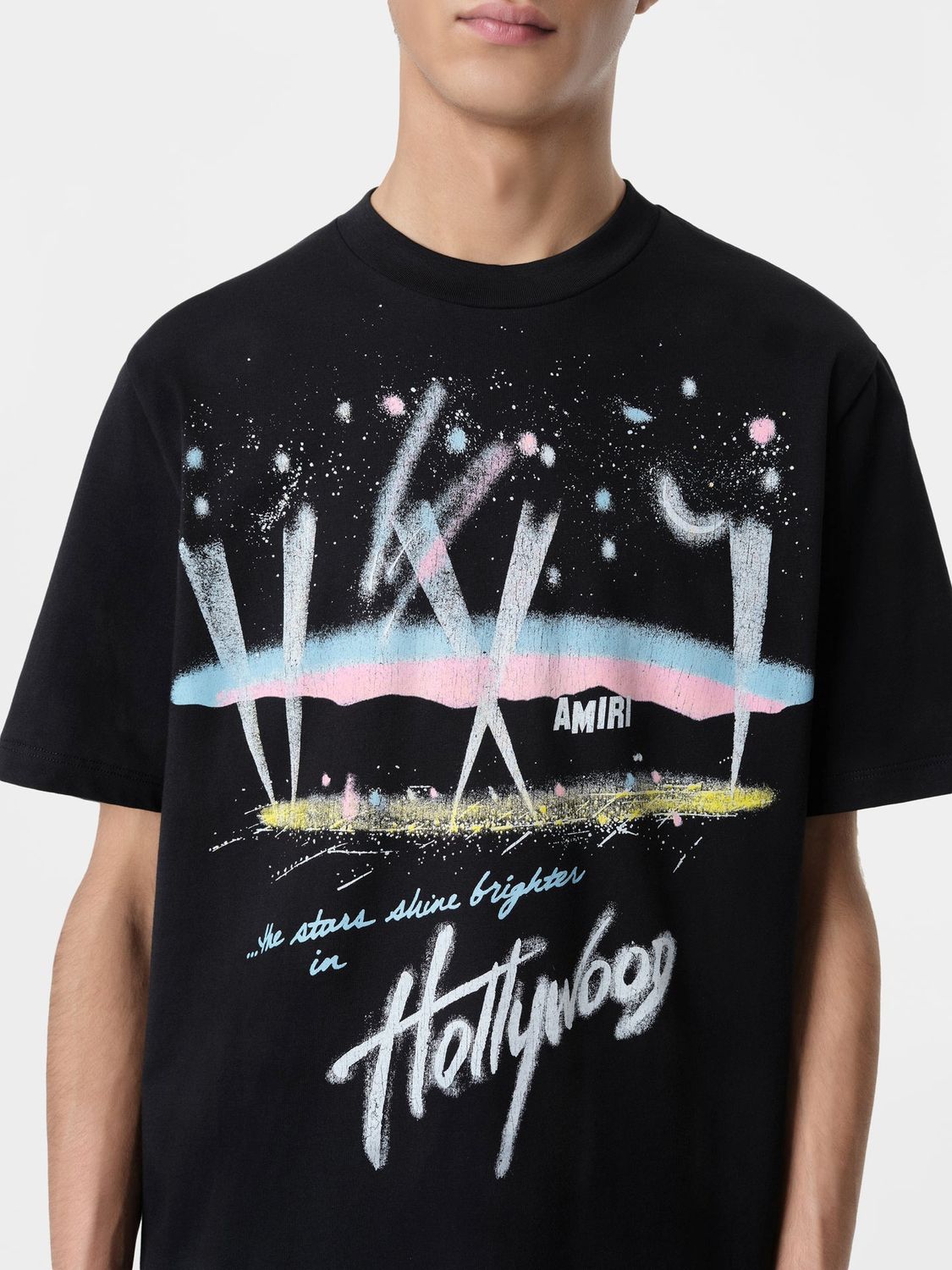 AMIRI Hollywood Lights Graphic Tee