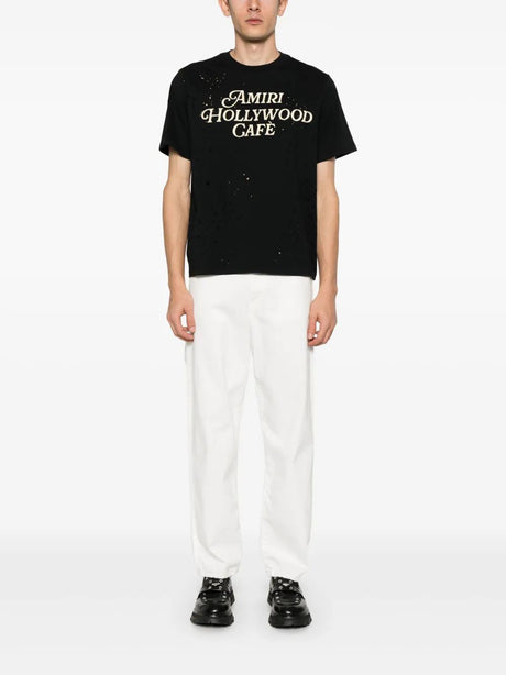 AMIRI Hollywood Cafe Mini Tee for Men - SS25