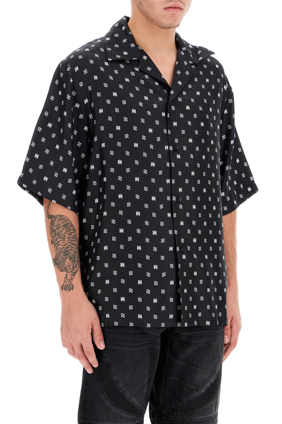 AMIRI Stylish Bowling Shirt with Paisley Print - XL