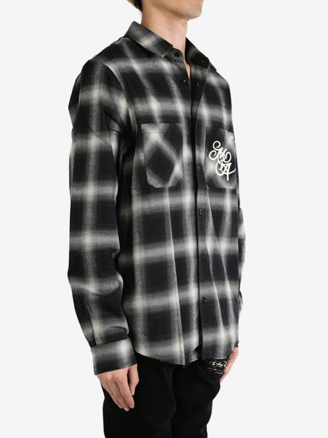 AMIRI Dynamic Swirl Flannel Shirt for Men