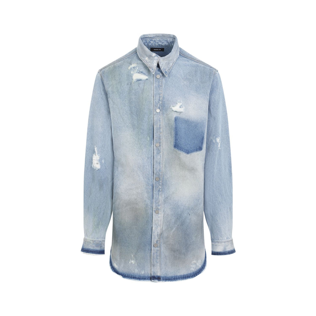 EGONLAB Classic Denim Overshirt for Men