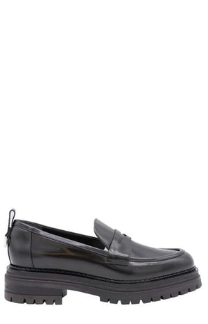 SERGIO ROSSI Black 23FW Laced Up Shoes for Women