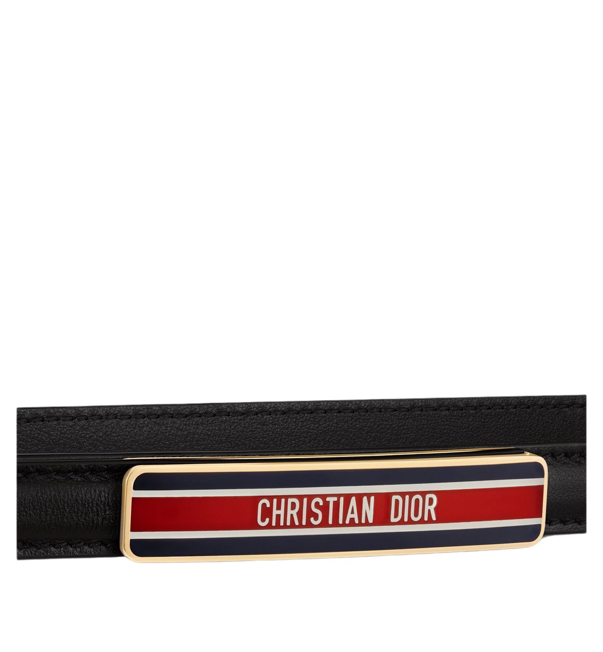 DIOR Sleek Designer Black Belt for Women