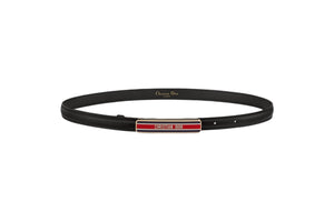 DIOR Sleek Designer Black Belt for Women